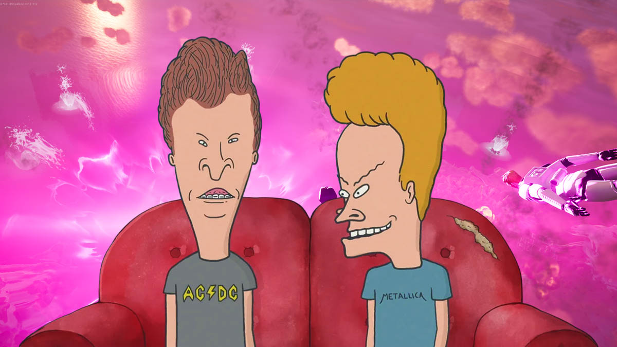 Beavis and Butthead in Fortnite