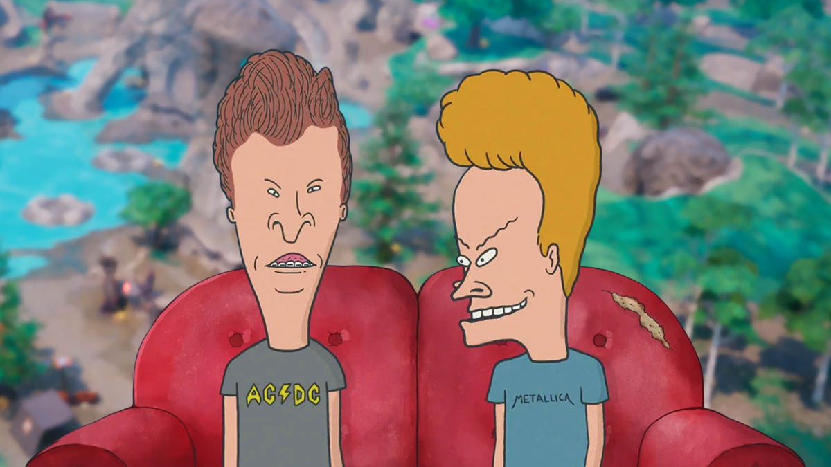 Beavis and Butthead in Fortnite