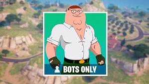 A Fortnite character known for dominating "bots only" lobbies.