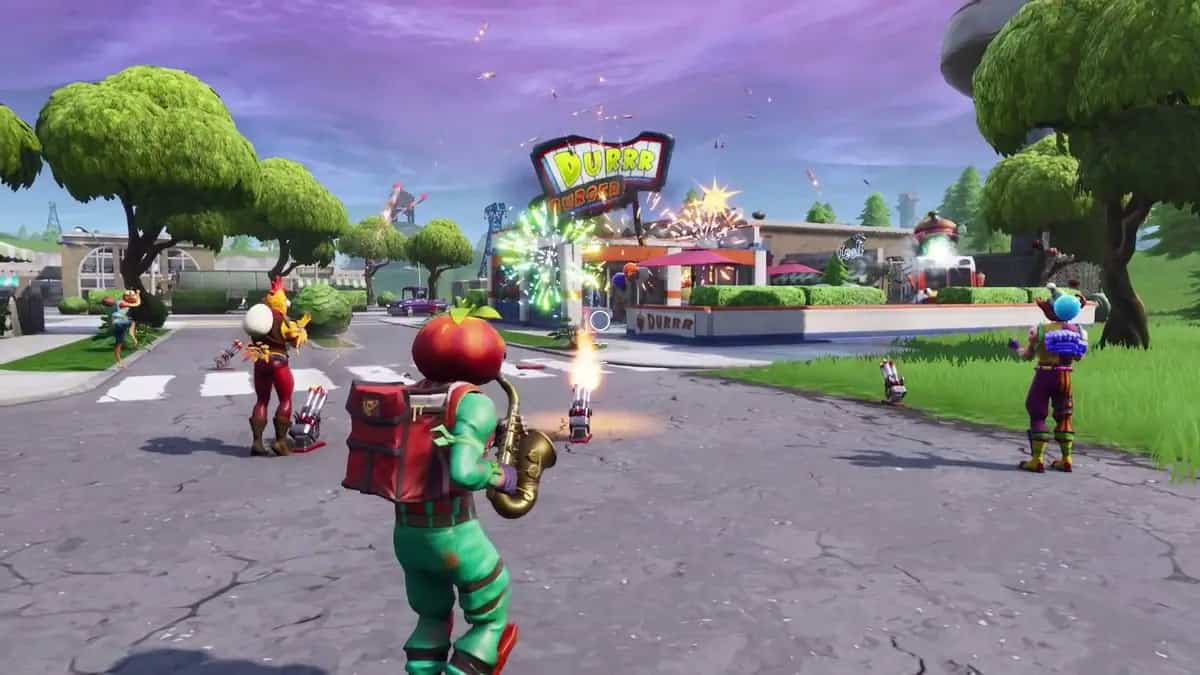 Fortnite bottle rockets