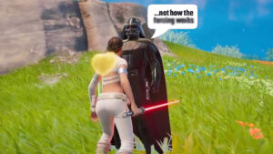 Darth Vader AI in Fortnite