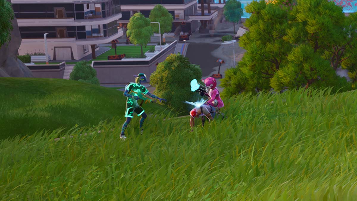 Fortnite players in a Delulu mode