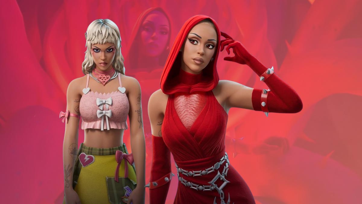 Doja Cat skins in Fortnite