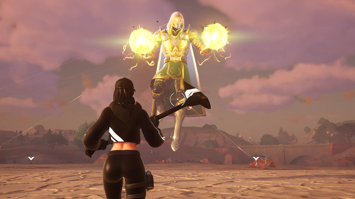 Doctor Doom during the Fortnite live event