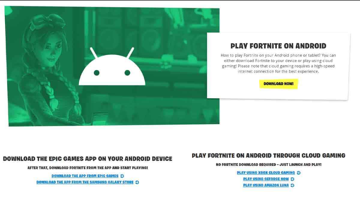 Learn how to download Fortnite on your Android device and start playing.