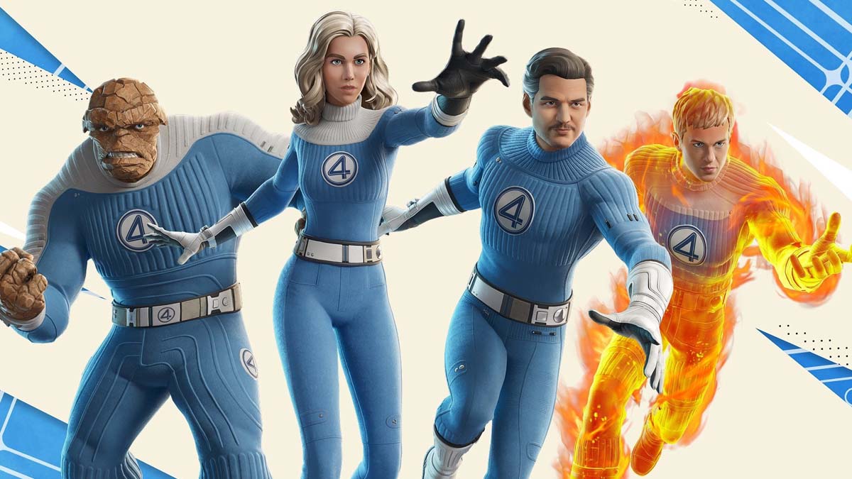 Fantastic Four skins in Fortnite