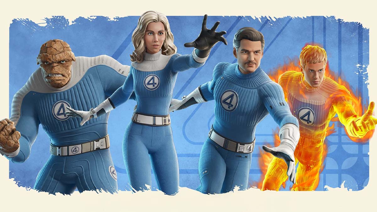 How to unlock all Fantastic Four skins in Fortnite for free