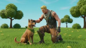 Bonesy sidekick in Fortnite