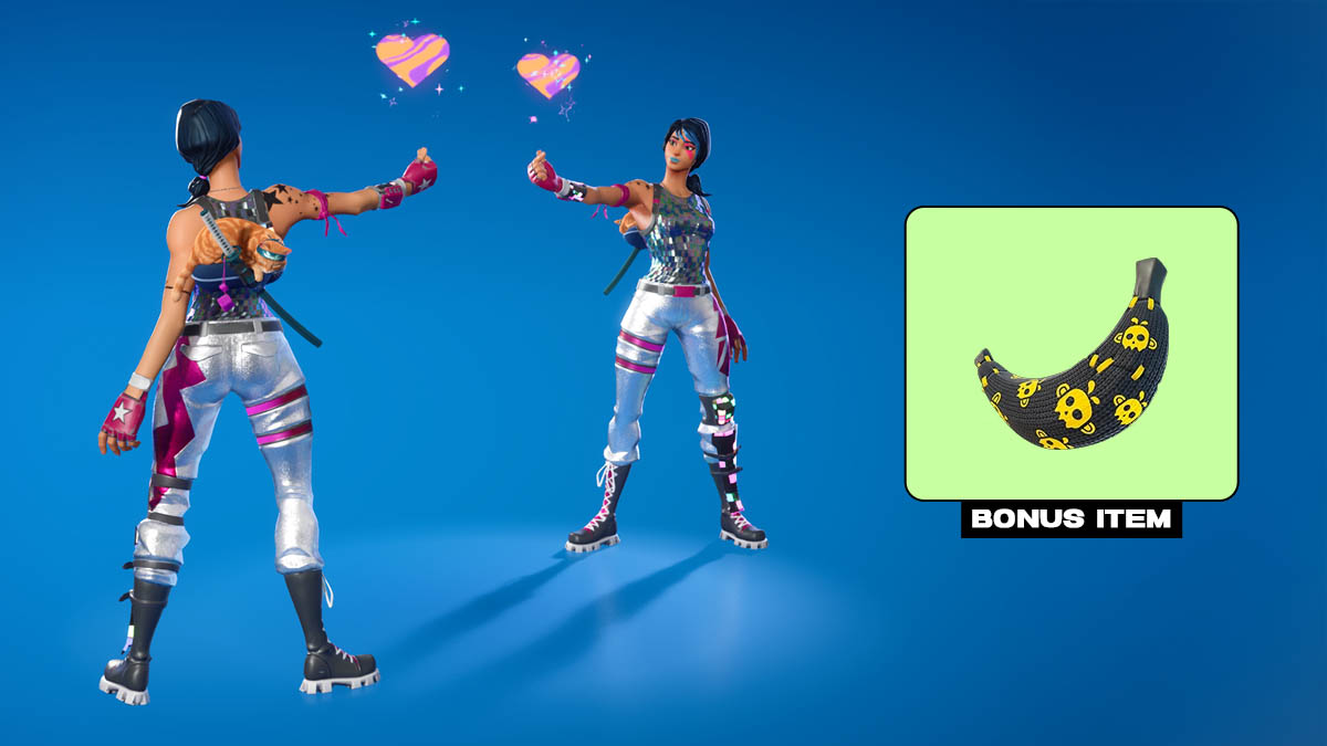 Free Fortnite emote and backbling