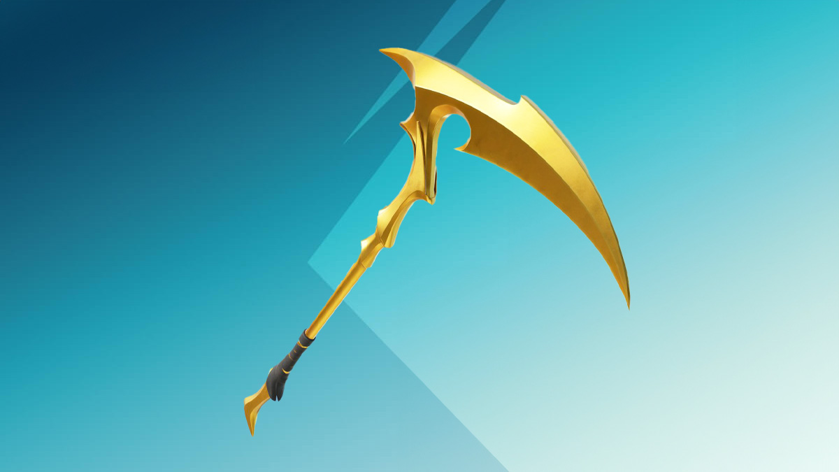 How to unlock Golden Scythe Pickaxe for free in Fortnite