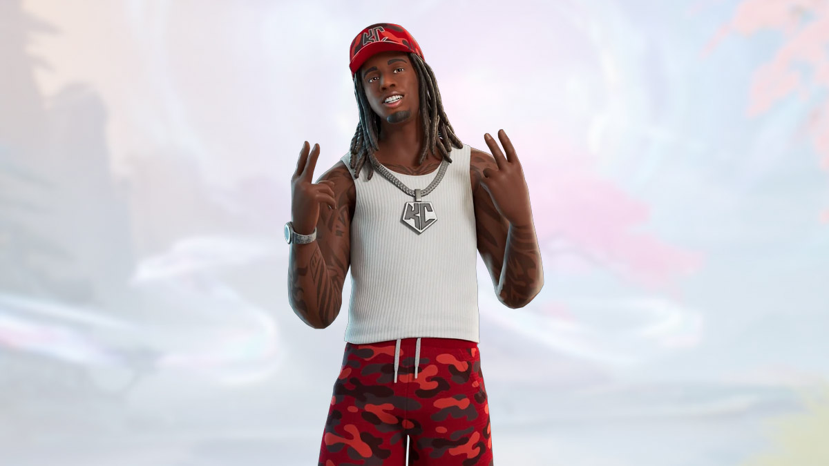 Kai Cenat's skin in Fortnite