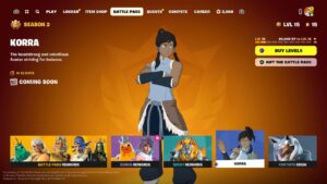 Fortnite Korra Skin