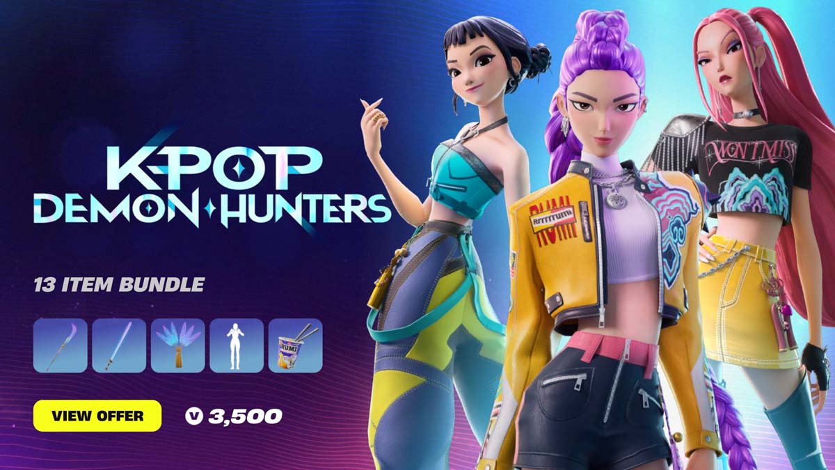 Price of KPop Demon Hunters in Fortnite