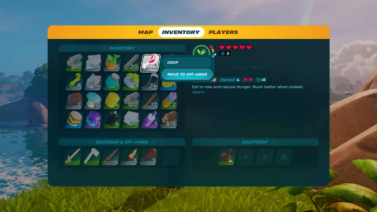 A screenshot of a screen showing a selection of items featuring LEGO Fortnite.