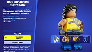True Explorers Pack Lego Fortnite