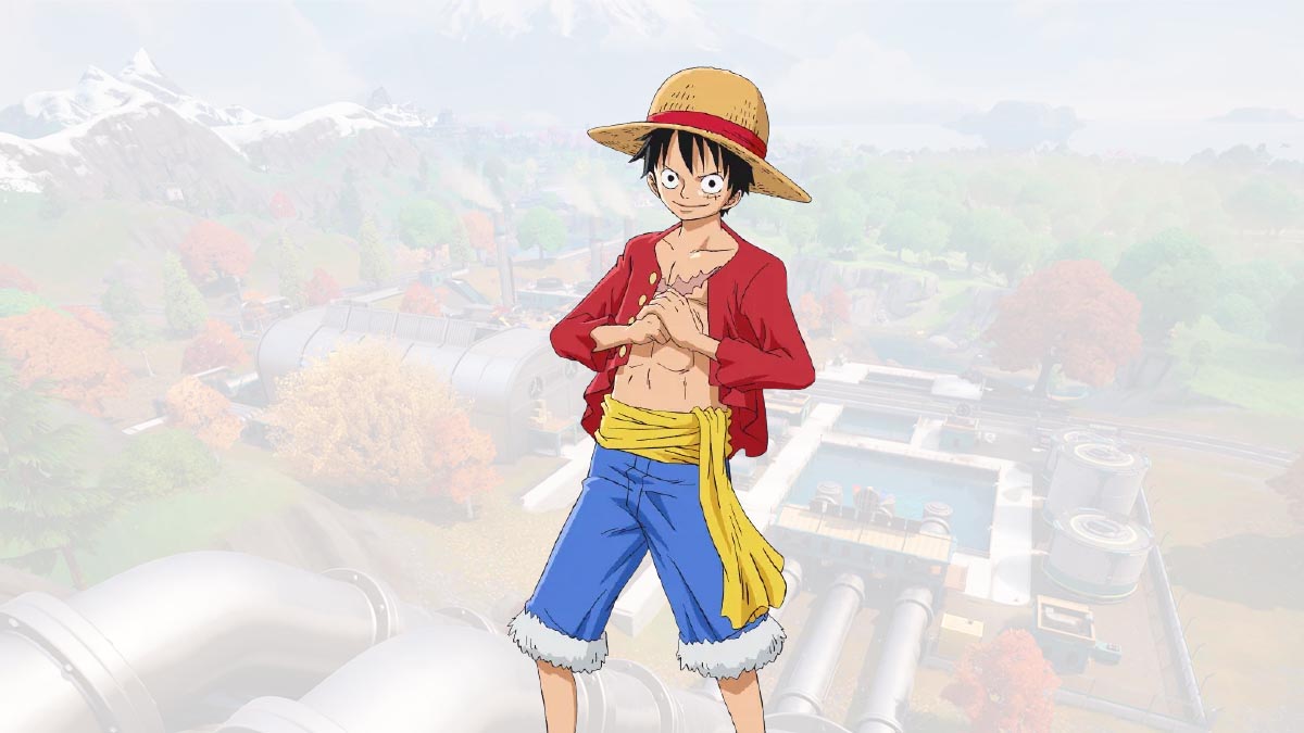 Luffy from One Piece in Fortnite