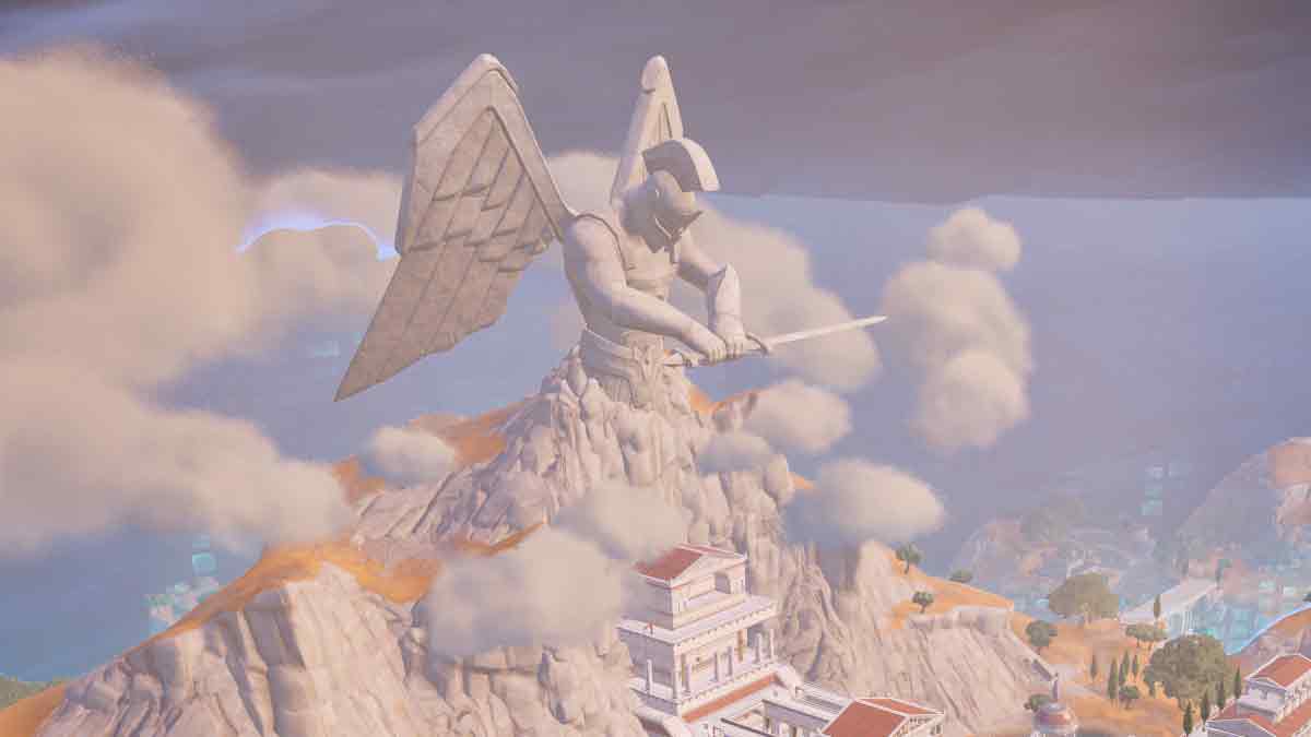 Mount Olympus in Fortnite