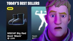 Best-selling shoes in Fortnite