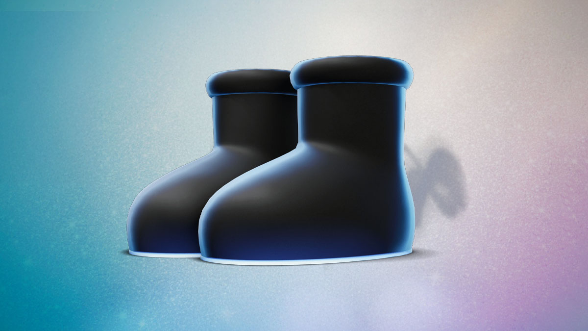 MSCHF Black shoes in Fortnite