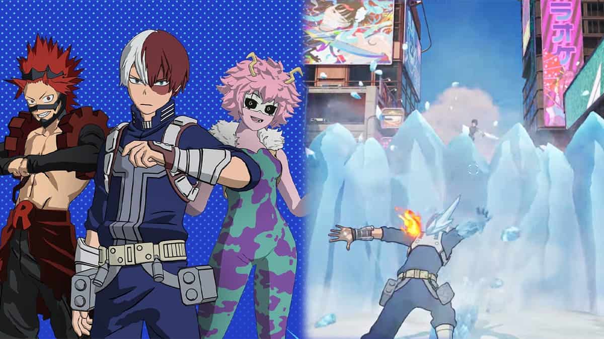 Second Fortnite x My Hero Academia collaboration brings more skins and new Mythic item