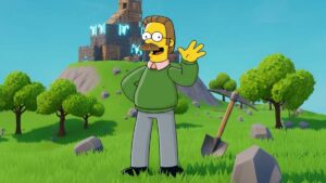 Ned Flanders in Fortnite