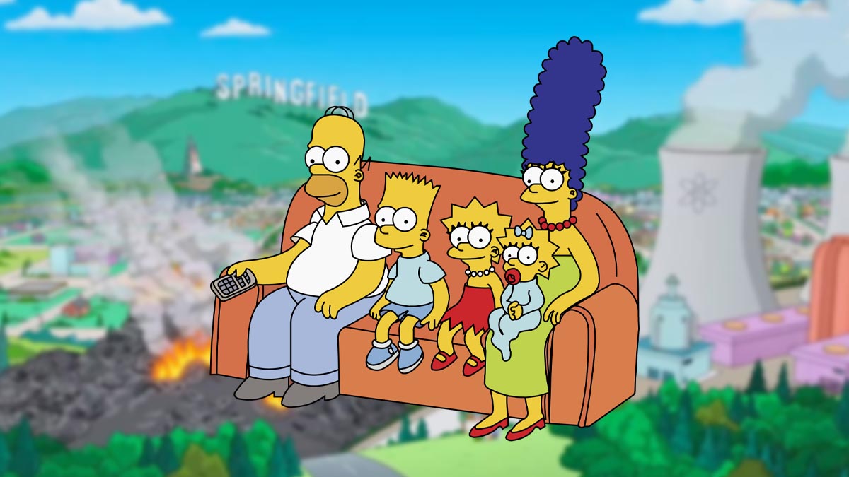 Fortnite x Simpsons map