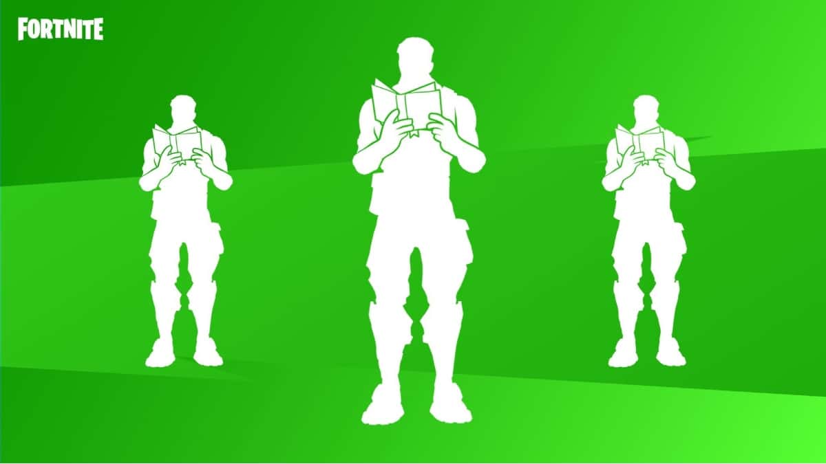 Fortnite Page Turner emote