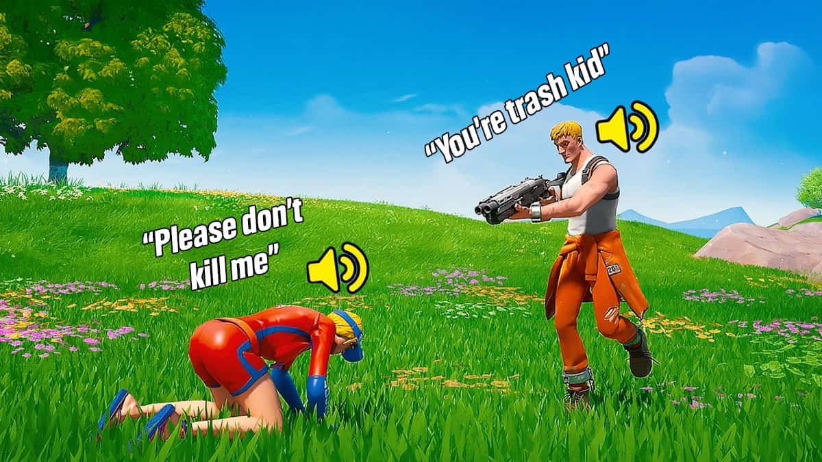 Proximity chat in Fortnite
