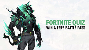 Fortnite quiz win a free battle pass.