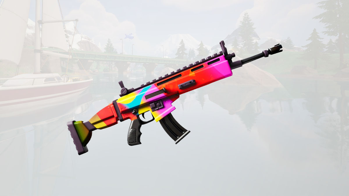 Carnaval Confetti wrap in Fortnite