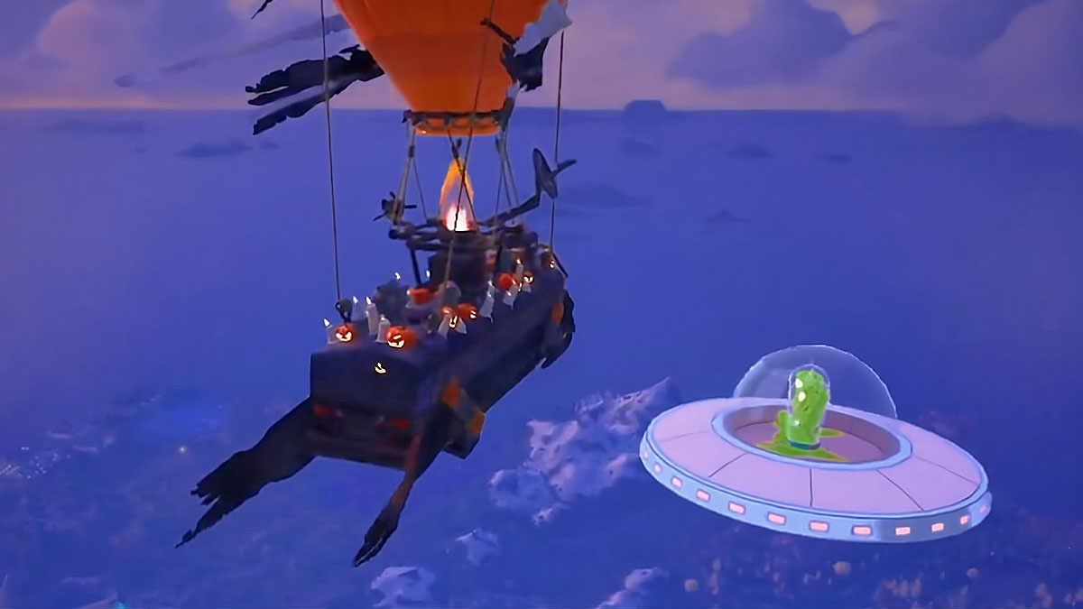 Kang and Kodos in Fortnite