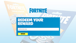 Fortnite reward redemption.