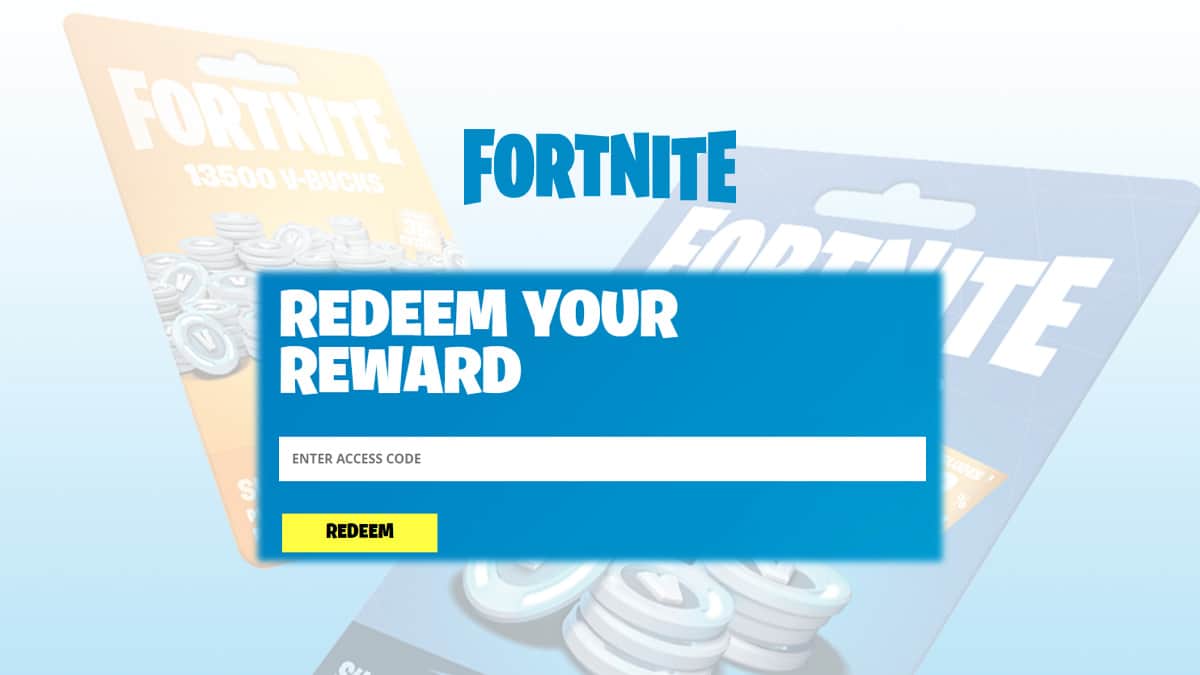 Fortnite: How to redeem codes and V-Bucks gift cards