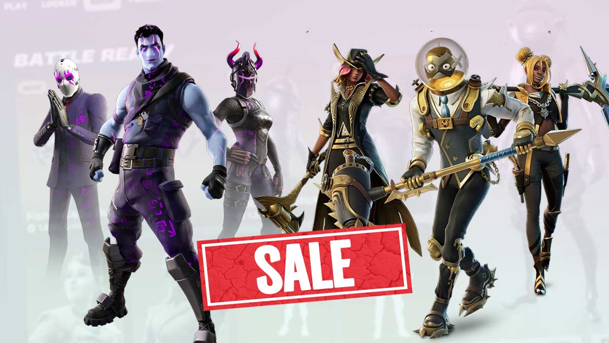 Fortnite is having huge limited-time sale of cosmetics
