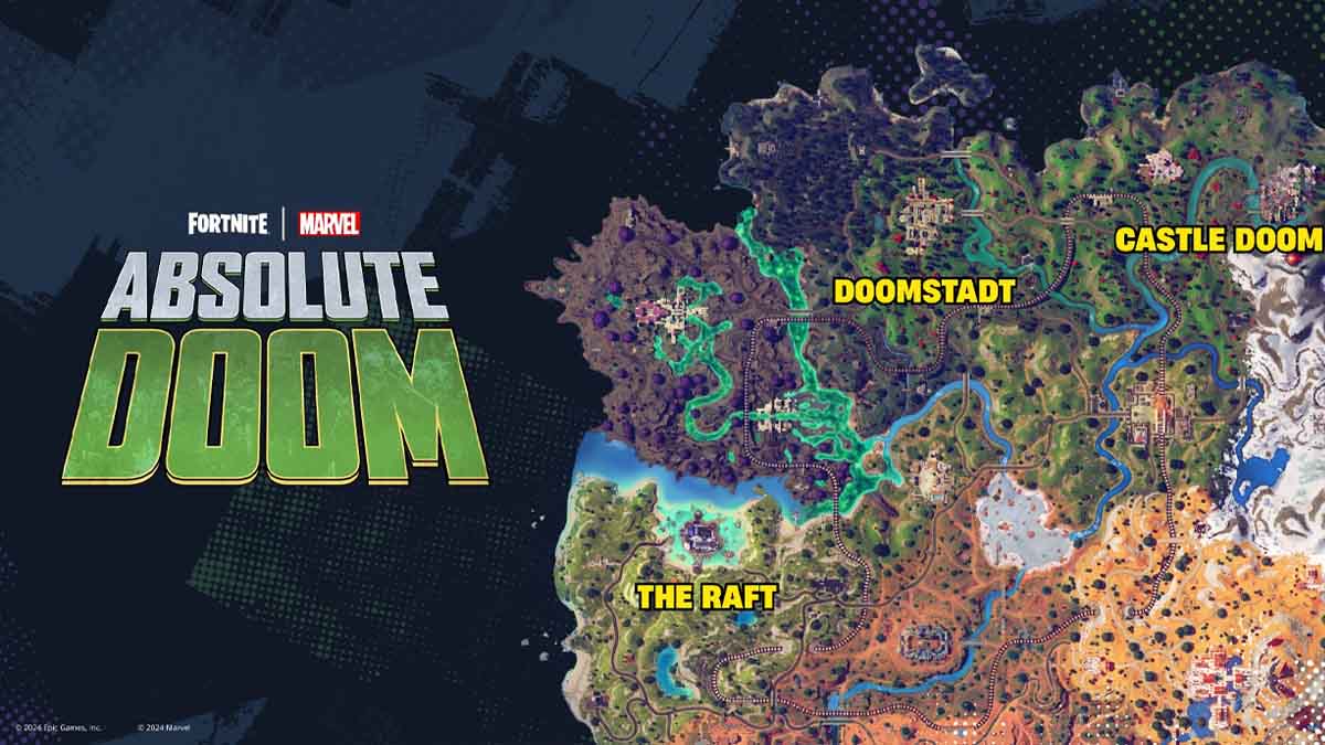 Fortnite Season 4 map reveal