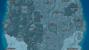 Fortnite Season 5 map