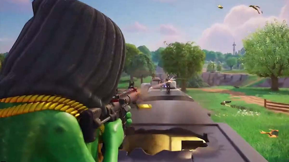 Fortnite train