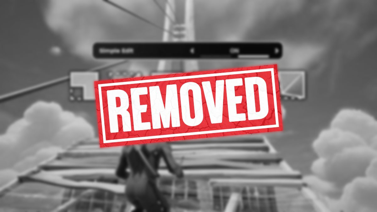 Fortnite scraps major feature from several game modes