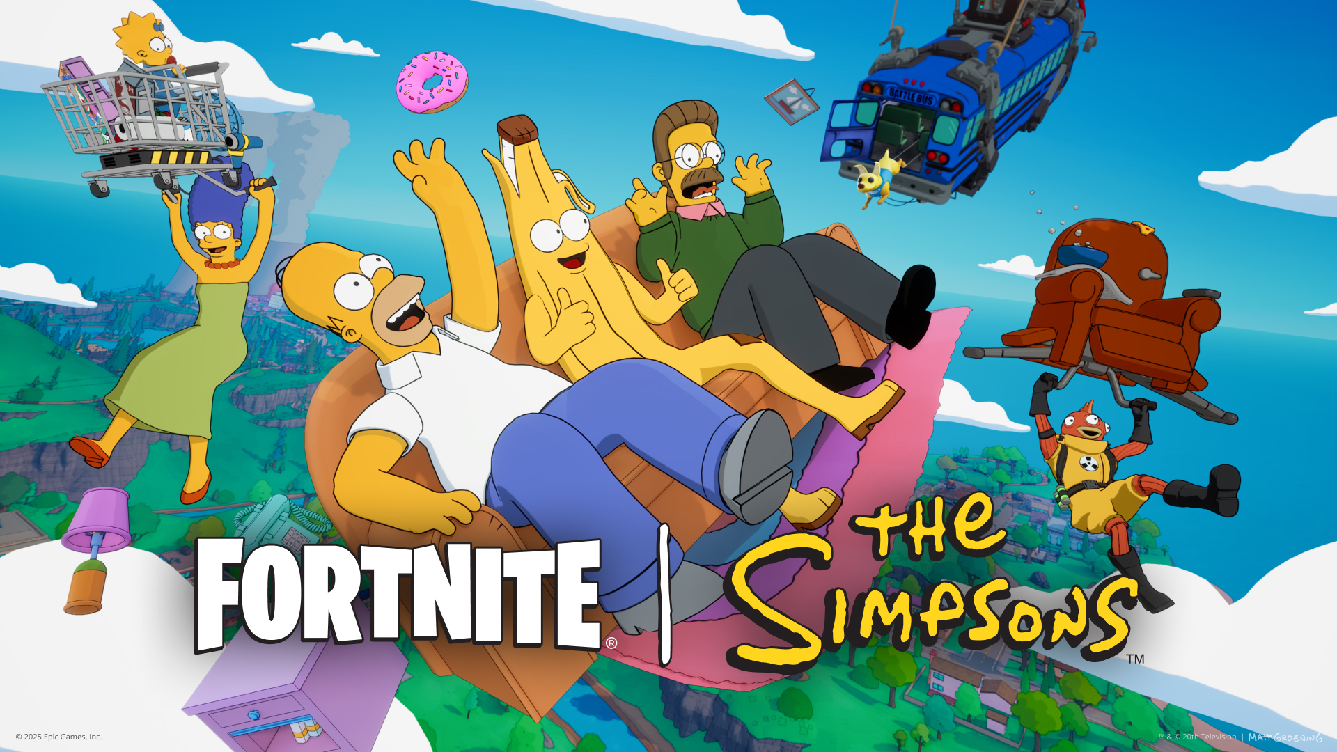 Five ways how The Simpsons in Fortnite can build on its memes