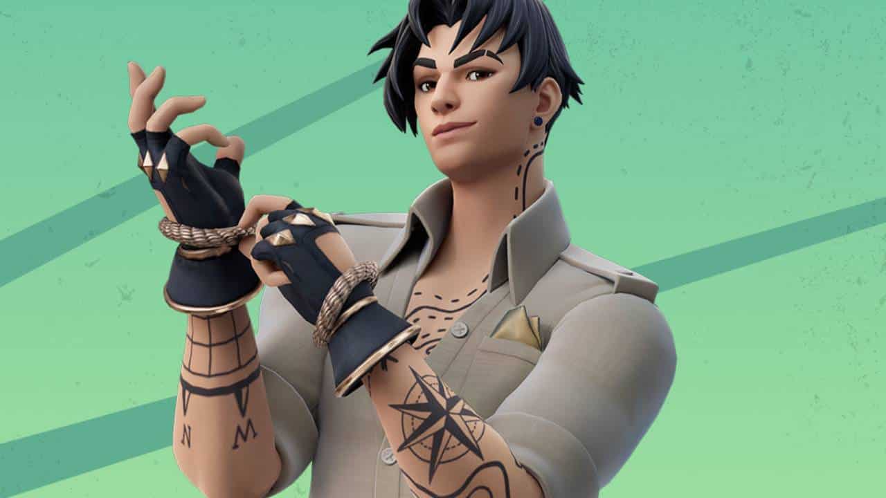 Fortnite Chapter 4 Season 3 battle pass and skins: Lorenzo outfit.