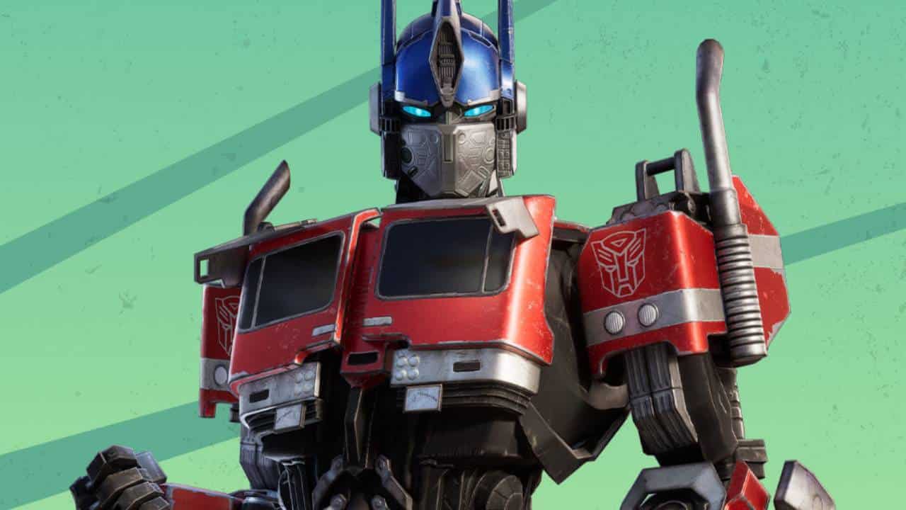 Fortnite Chapter 4 Season 3 battle pass and skins: Optimus Prime outfit.