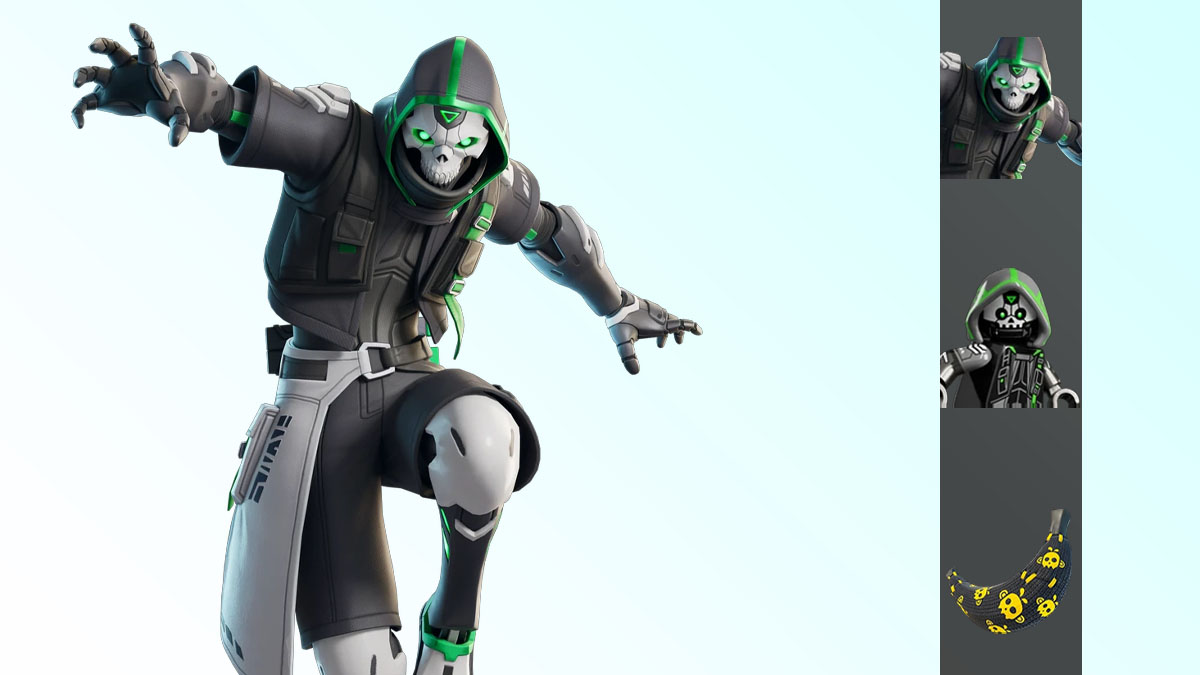 Skulldroid skin in Fortnite