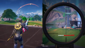 Fortnite snipers in action