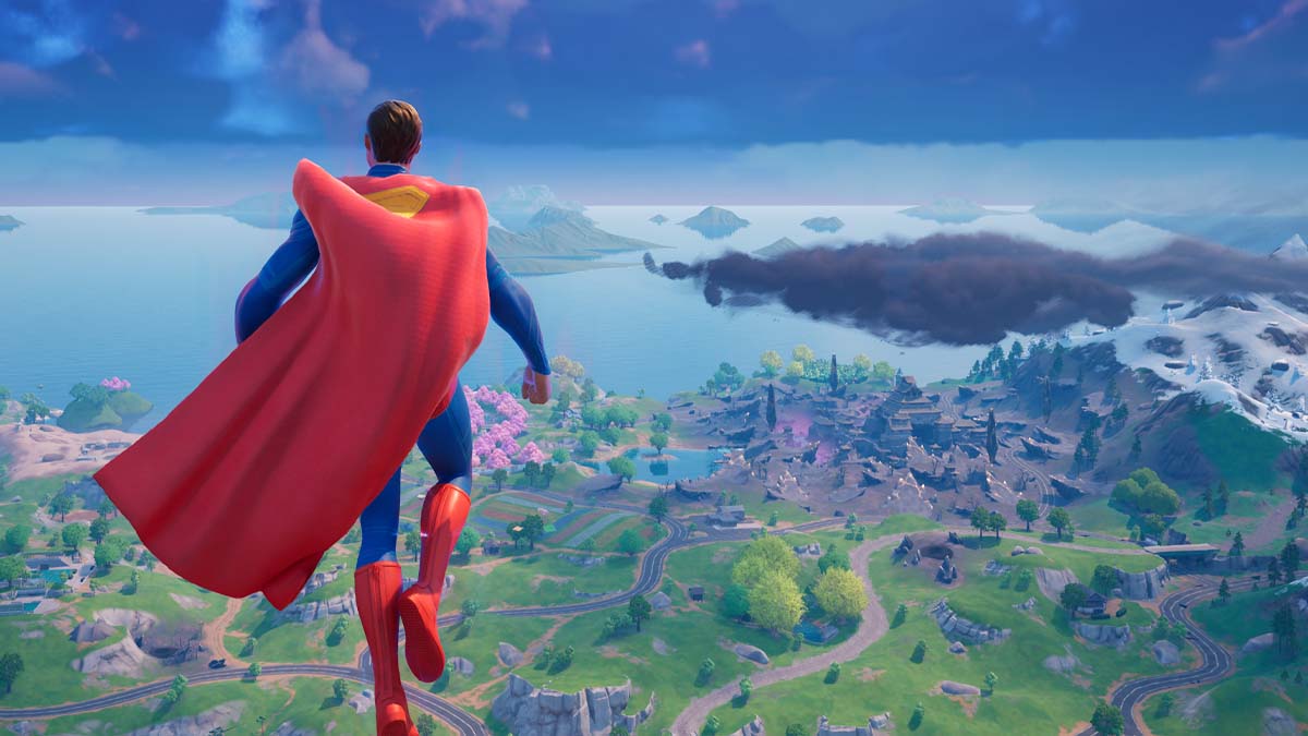 Superman in Fortnite