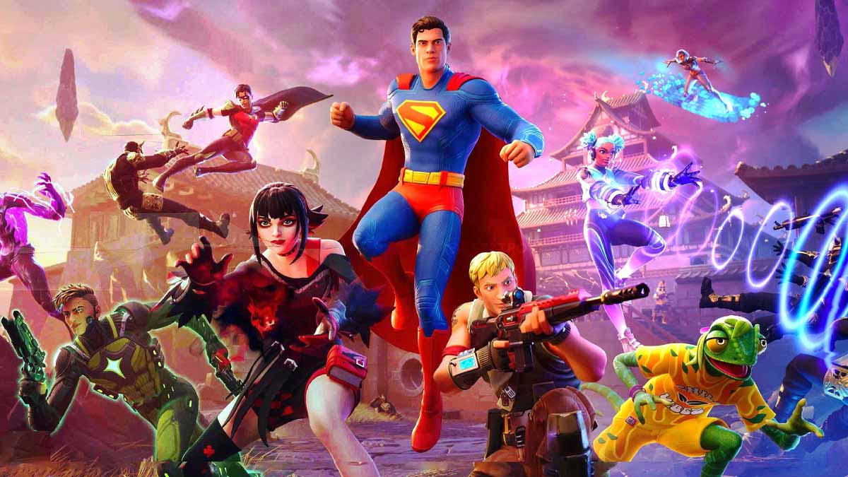 Fortnite Battle Pass with Superman
