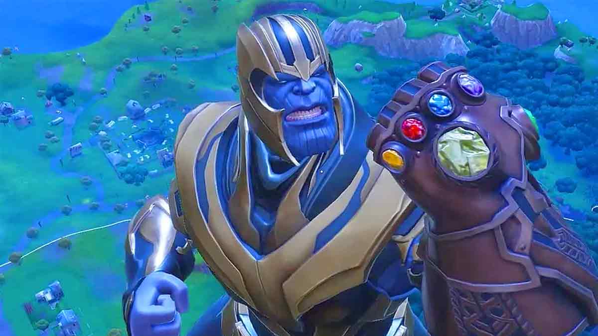Thanos in Fortnite