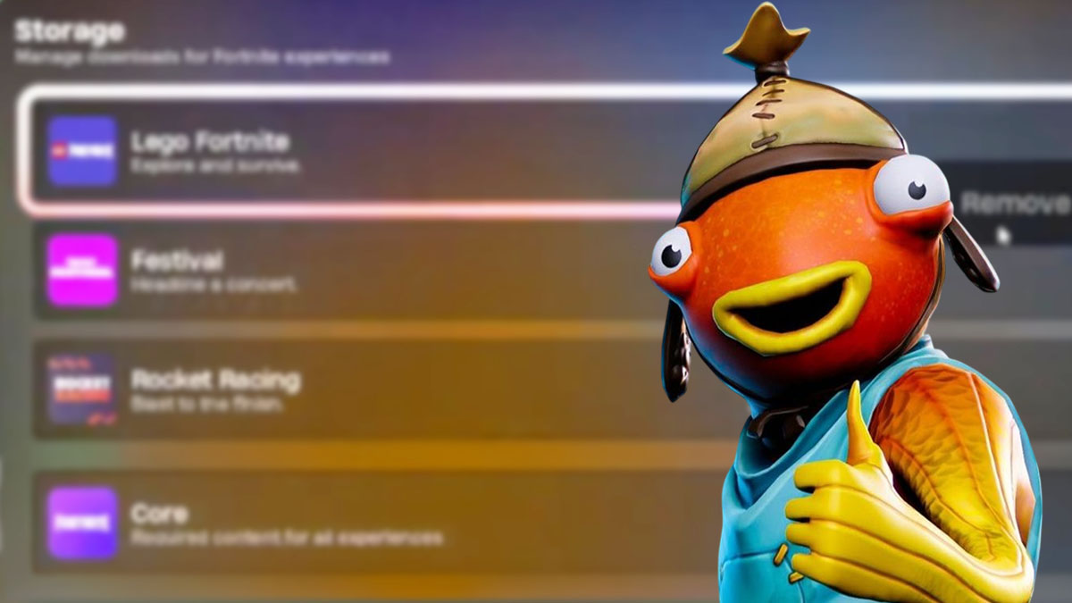 Thin client in Fortnite