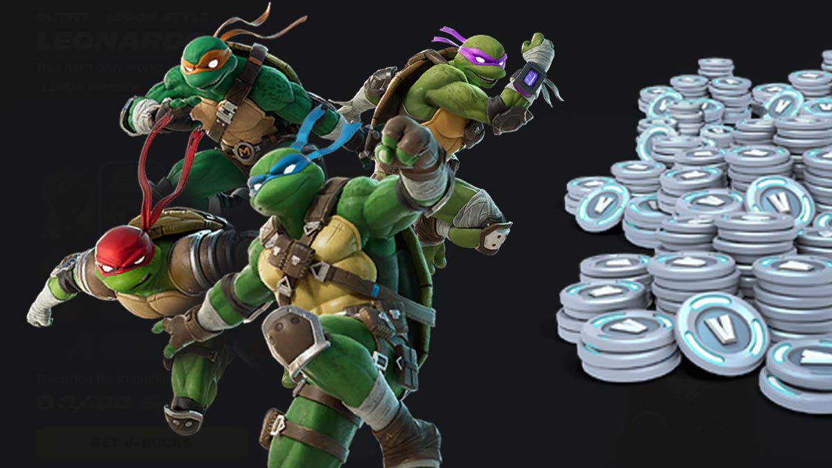 Teenage Mutant Ninja Turtles in Fortnite