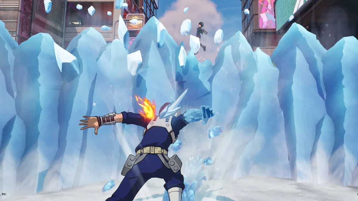 Fortnite: Where to find Todoroki’s Ice Wall Mythic ability