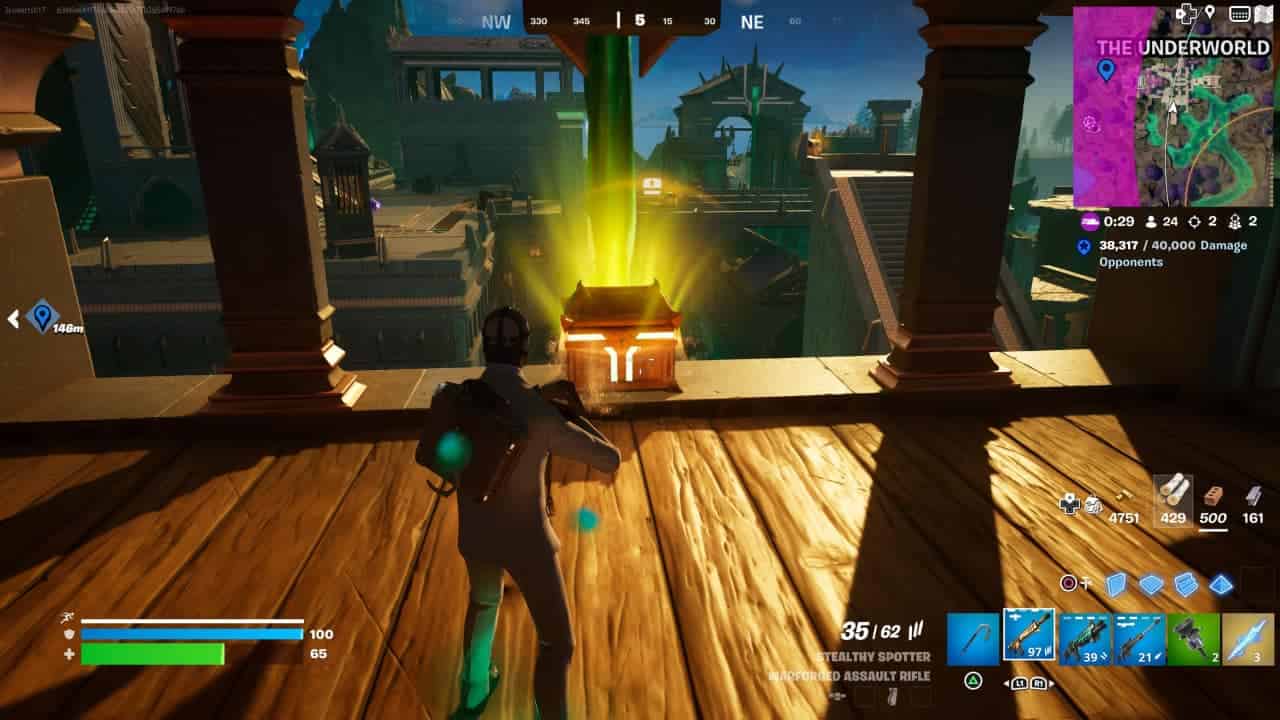 Fortnite olympus chest